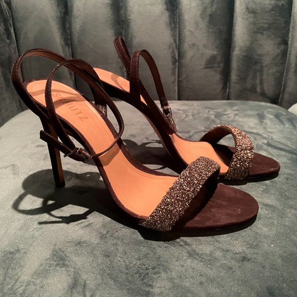 Schutz "Glammy" Strappy Ankle Heel Size 10 - New w/o Box - Picture 1 of 4